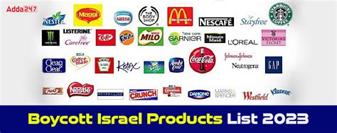 list of brands to boycott.